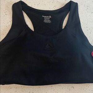 Reebok Jet Black Activewear Top